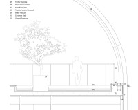 12_Koichi Takada Architects_ARC_ROOFTOP ARCH DETAIL SECTION_WITH TEXT